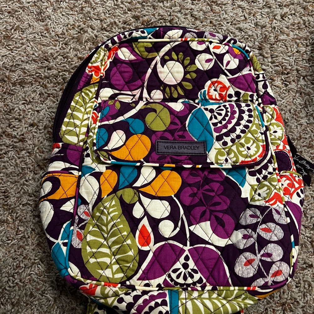 Vera Bradley mini book bag